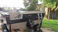 2000 LUND 18 FT BOAT