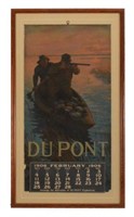 1906 DuPont Smokeless Powder Advertising Calendar