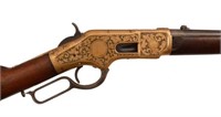 Engraved Winchester 1866 Mexican Eagle & Snake