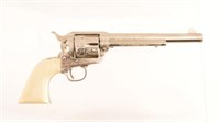 Alvin White Engraved Colt Model 1873 SAA .45