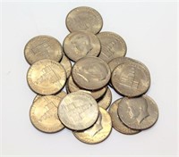 D Kennedy Bicentennial Half Silver Dollar