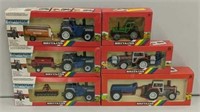 6x- Britains Tractor & Implement Assortment