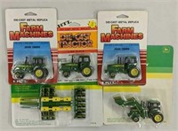 5x- JD 1/64 Tractors & 12 Row Planter NIP