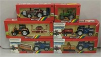 6x- Britains Tractor & Implement Assortment
