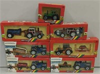 7x- Britains Tractor & Implement Sets