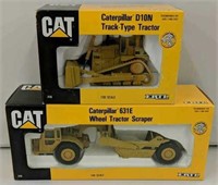 2x- Cat D10N Crawler & 631E Scraper 1/50