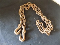 6ft Chain with Hooks Either end