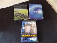 Lot 3 DVD Sets Planet Earth, Blue Planet
