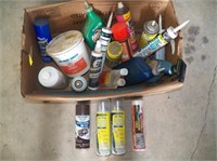 Box of Chemicals/sprays