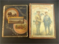 (2) Books - 1883 Wild Adventures in Wild Places &