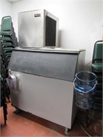 Ice-O-Matic Ice Machine: S.S., Approx. 600 IB Bin,