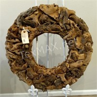 Round Wood Wreath