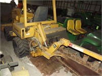 Vermeer V-3550 trencher w/blade on front