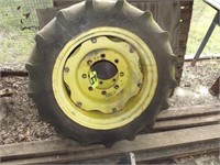 Firestone w/rim 9.5 - 24 pair tires