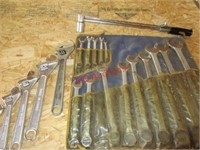 Complete set of End Wrenches 5/16 to 1 1/4"