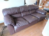 Palliser Top Grain Leather 3 Seat Sofa