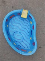 Hand painted decor swimming pool-cute!