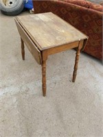 Vintage Wooden Drop Leaf Table