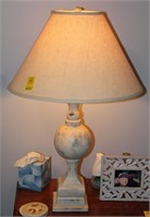 Contemporary "Shabby Chic Style" Table Lamp
