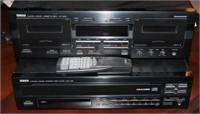 Yamaha CDC765 CD Player & Dual Cassette Deck