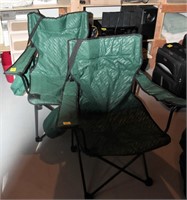 Pair of Collapsible Camp Chairs