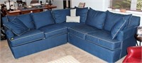 Ethan Allen 3 Piece Sectional Sofa