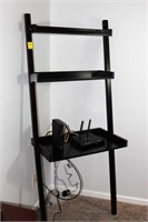 3 Tier Dark Wood Shelving Unit