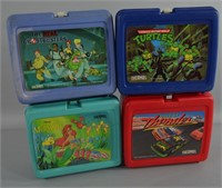 4pc Plastic Character Lunchboxes
