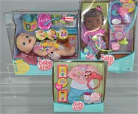 3pc Baby Alive Dolls & Outfit Unused in Package