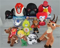 Mixed Character Plush Lot NWT-Angry Birds