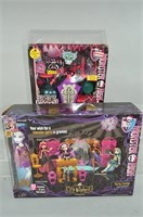 2pc Monster High Playsets Unused in Box