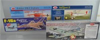 4pc Guillows Balsa Airplane Kits Sealed