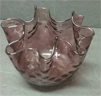 Amethyst  Glass Bowl