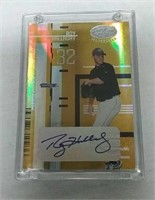 Certified Hand Signed Roy Halladay Materials Card