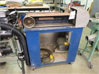 6" BELT SANDER MOUNTED ON CABINET, 3 PHASE