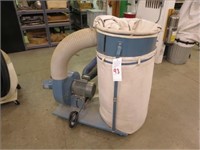 PORTABLE CANISTER DUST COLLECTOR ON WHEELS, 2 HP,