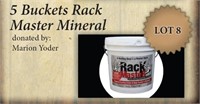 Bucket of Rack Master Mineral