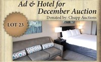Ad & Hotel for December Auction