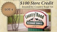 $50 Store Credit - Country Road Vet