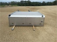 T.L. Woods 8' x 7' Aluminum truck topper box