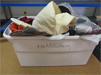 Tub of Halloween Costumes & Accessories
