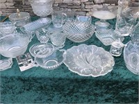 Clear glass items