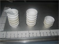 Lot of 14 Condiment Cups