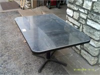 Glass Top Table 48"x32"