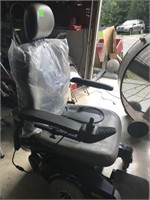 INVACARE POWER CHAIR, NAVY