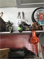 3 TOY MOTORCYCLES