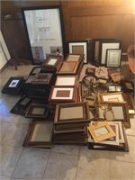 LARGE group of Picture Frames