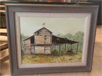 Barn Painting by Sue Sickels
