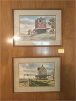 2 Railroad Prints