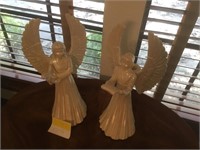 Pair of Ceramic Angels